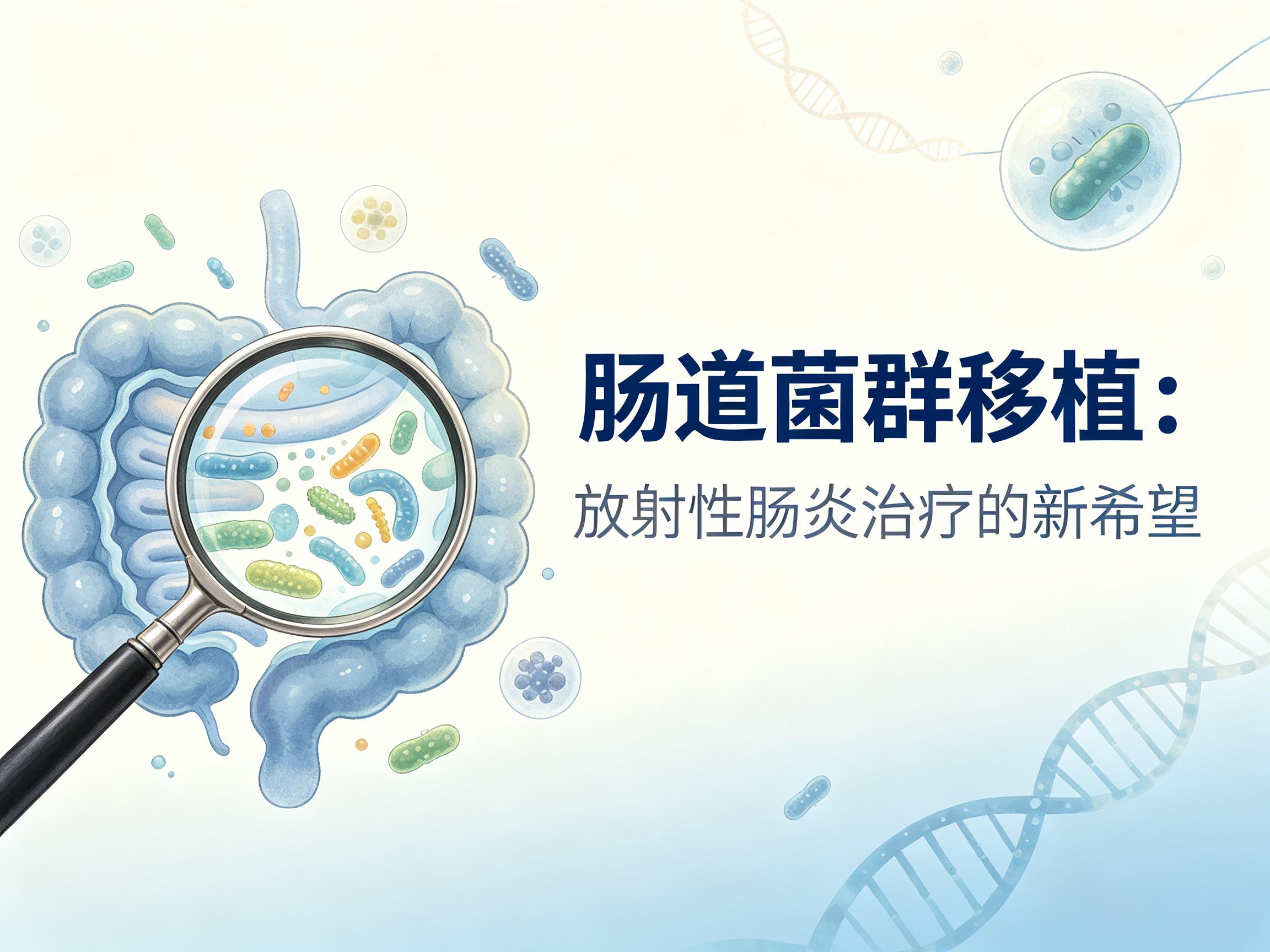 阜阳市|第3期 肠道菌群移植：放射性肠炎治疗的新希望